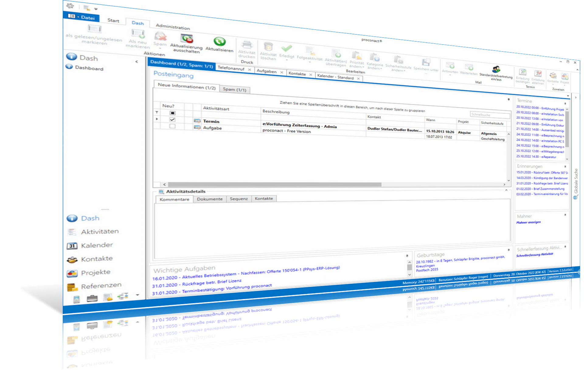 CRM + DMS proconact